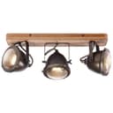 Brilliant Deckenstrahler Carmen Wood | Braun 2