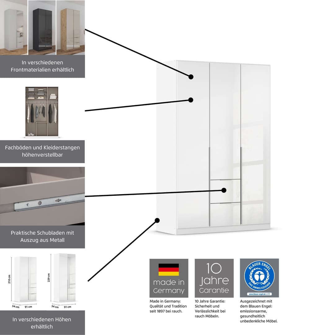 OTTO home AGORDO Kleiderschrank | Beige