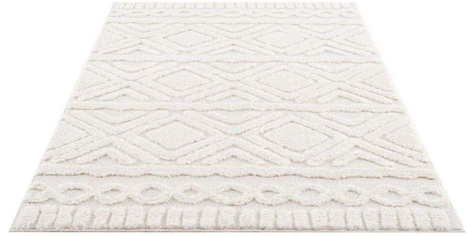Carpet City Hochflor-Teppich Focus 3382 | Beige
