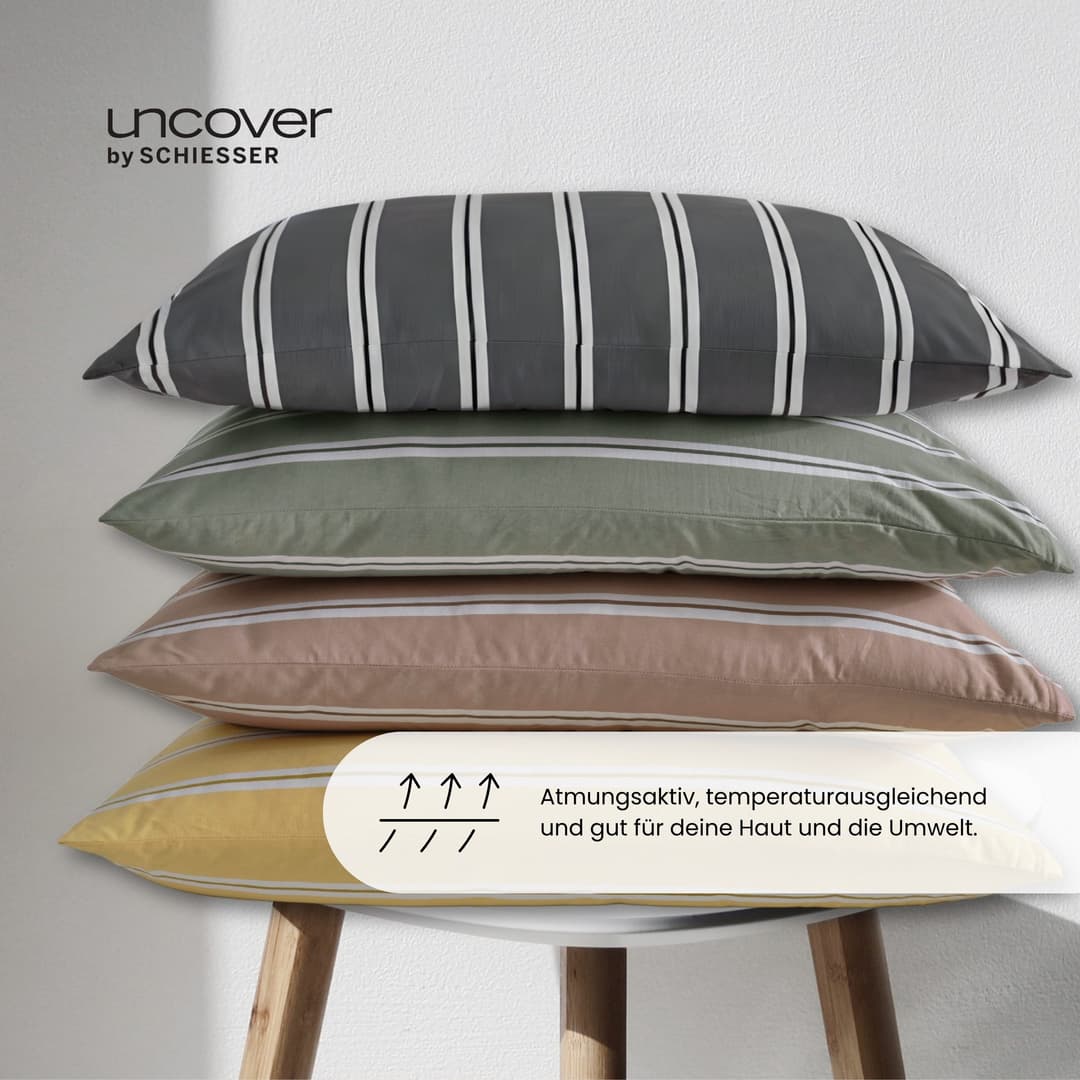 uncover by SCHIESSER Bettwäsche Colorado | Gelb