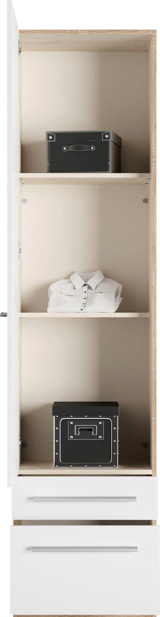 priess Kleiderschrank Barcelona | Holztöne