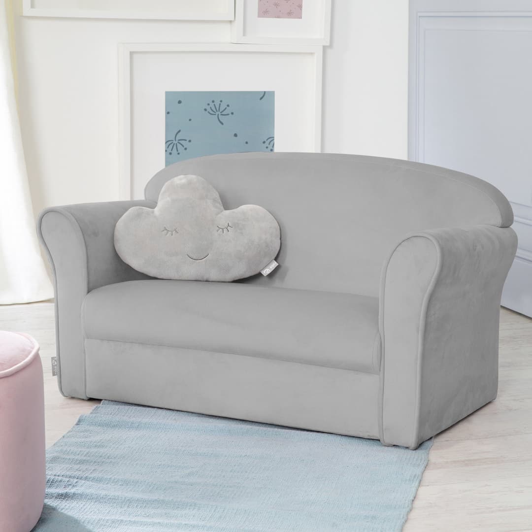 roba® Kindersofa Lil Sofa | Grau
