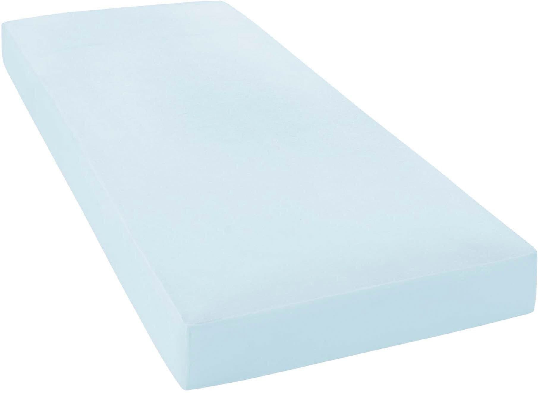 Janine Spannbettlaken MAKO-FEINJERSEY 5007 | Blau
