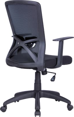 byLIVING Bürostuhl Long | Schwarz