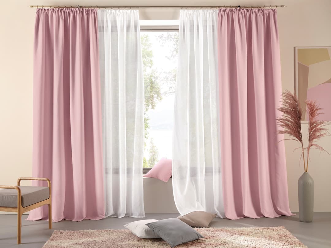 OTTO home Vorhang Parry | Rosa