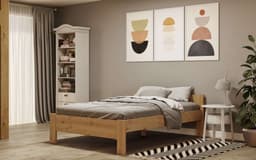 OTTO home Massivholzbett Hero | Holztöne