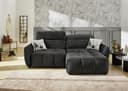 Jockenhöfer Gruppe Ecksofa Zoom L-Form | Grau