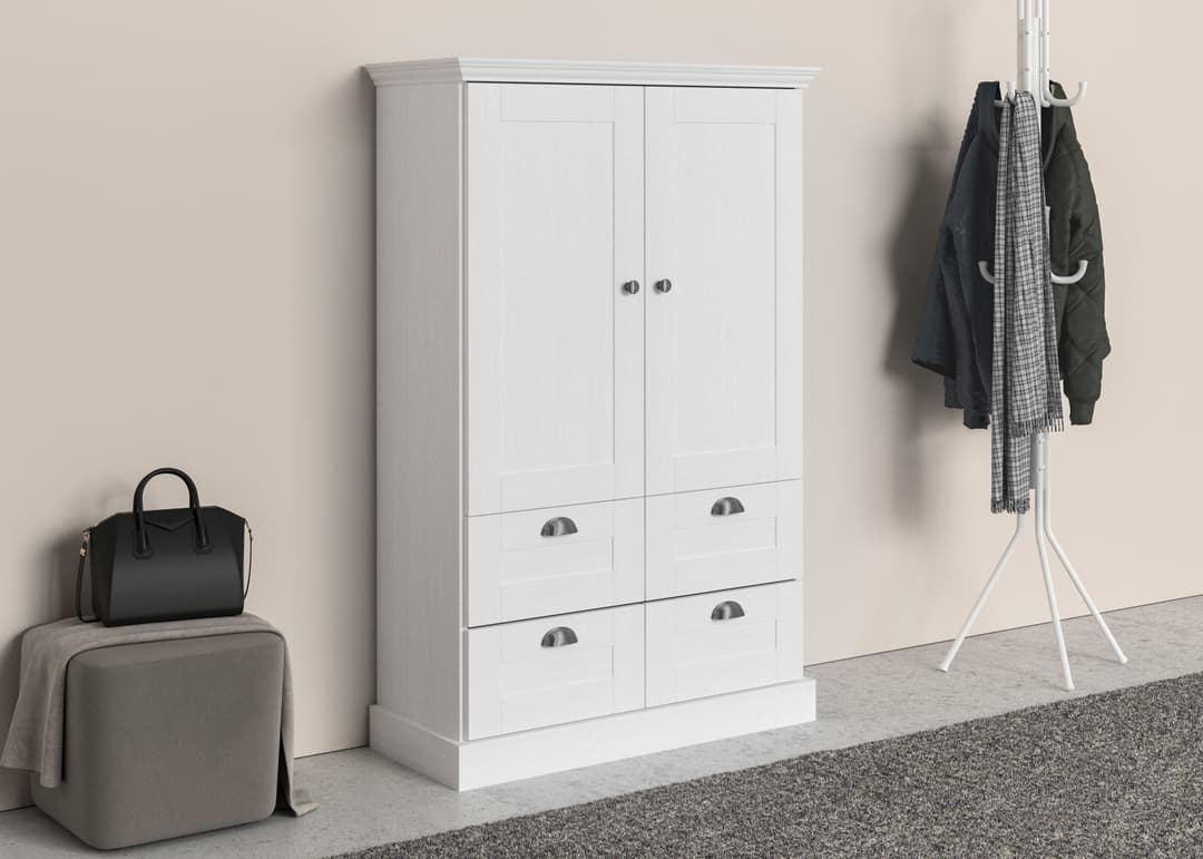 OTTO home Wäscheschrank Motala | Weiß