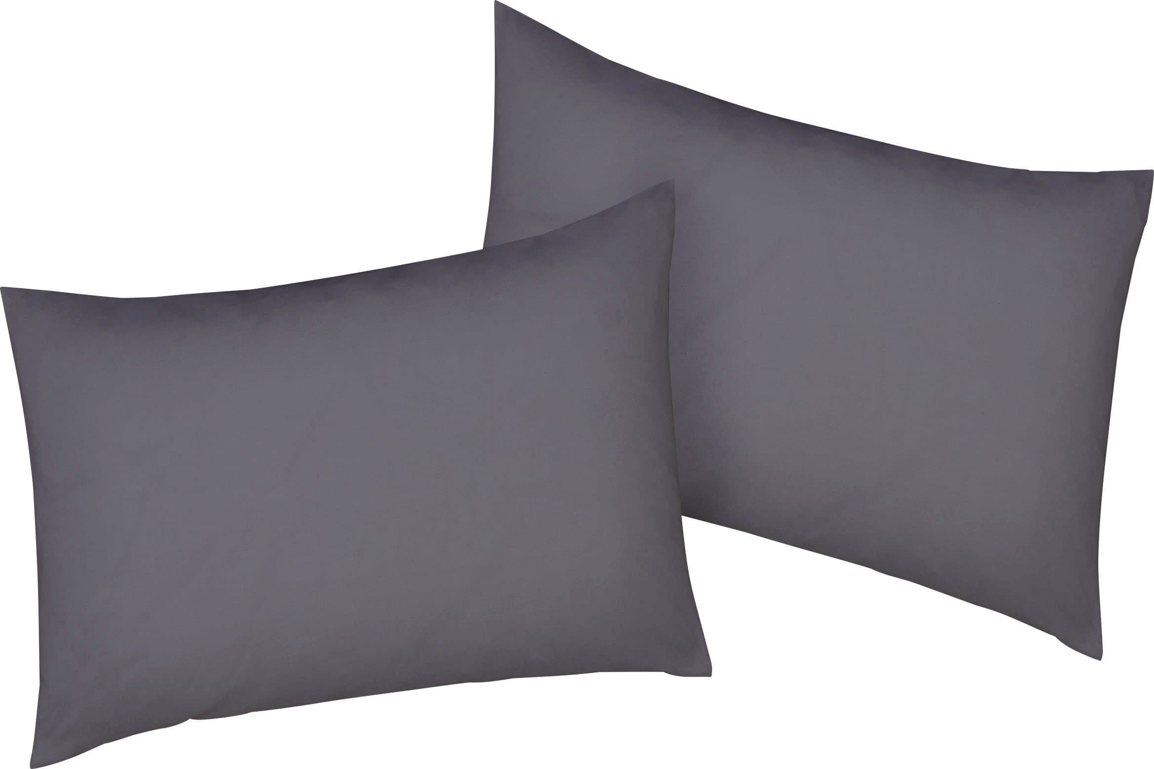 bellana Kissenbezug Mako-Jersey-Exclusiv | Grau