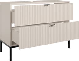 BASIC by Balculina Waschbeckenunterschrank Lucera | Beige