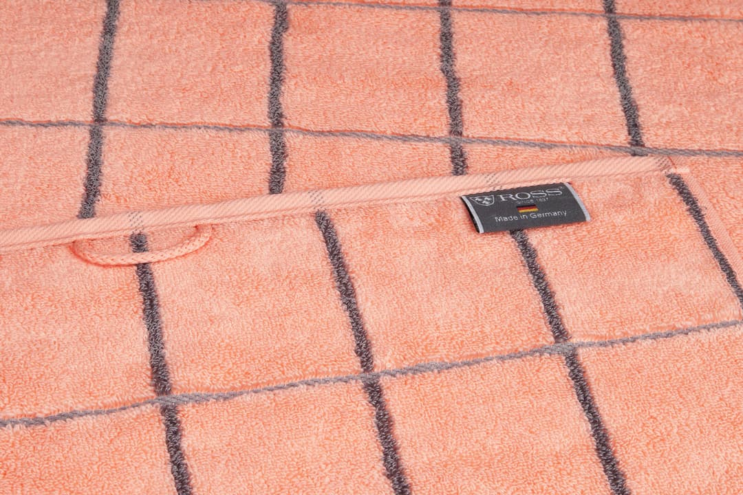 ROSS Handtücher Cashmere Überkaro | Rosa