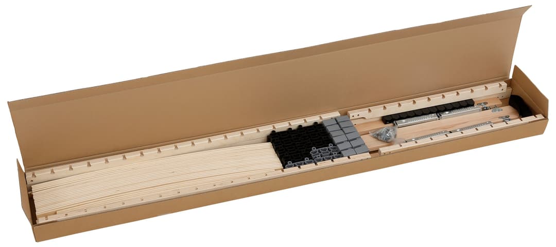 Lattenrost Luxus Star 42 KF | Holztöne