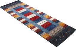 Carpetfine Wollteppich Gabbeh Don | Mehrfarbig