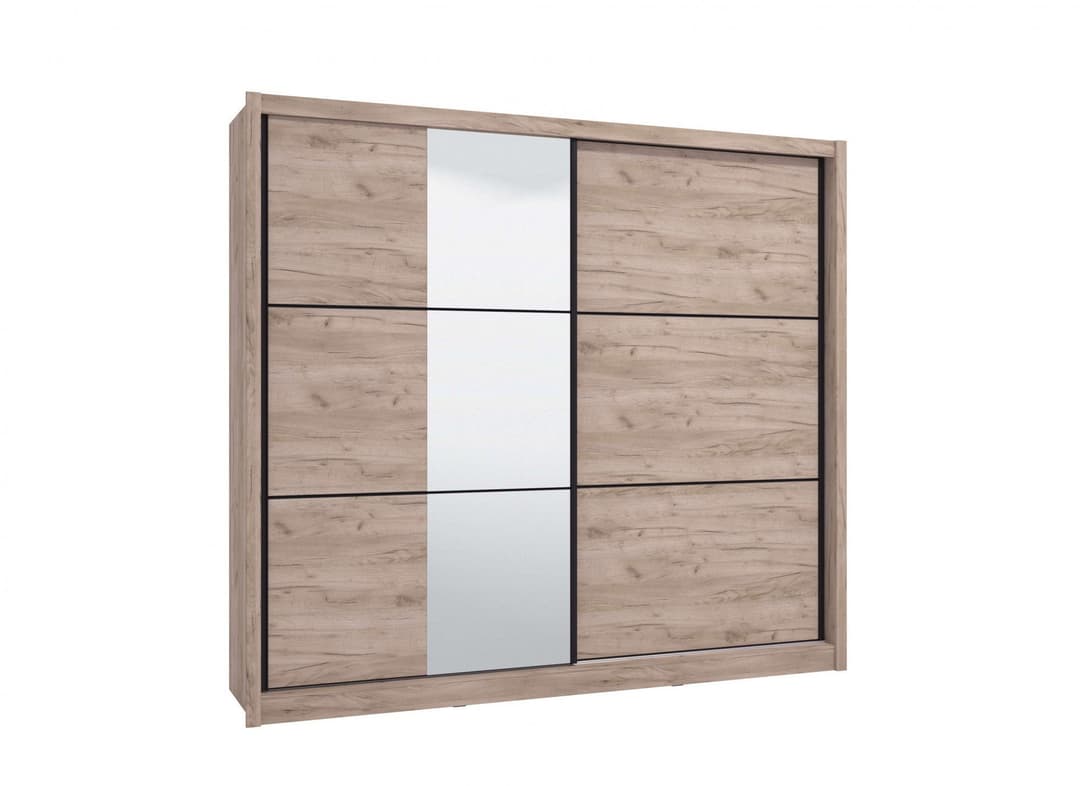Home affaire Schwebetürenschrank Navara | Grau