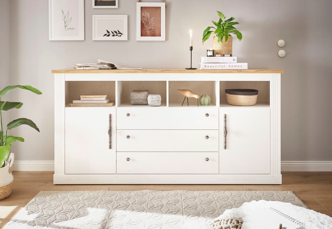 OTTO home Sideboard WESTMINSTER | Weiß