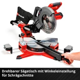 Einhell Kapp- und Gehrungssäge TE-SM 36/10 L Li-Solo | Rot