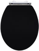 WENKO WC-Sitz Bambusa Black | Schwarz