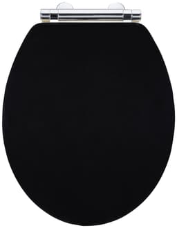 WENKO WC-Sitz Bambusa Black | Schwarz