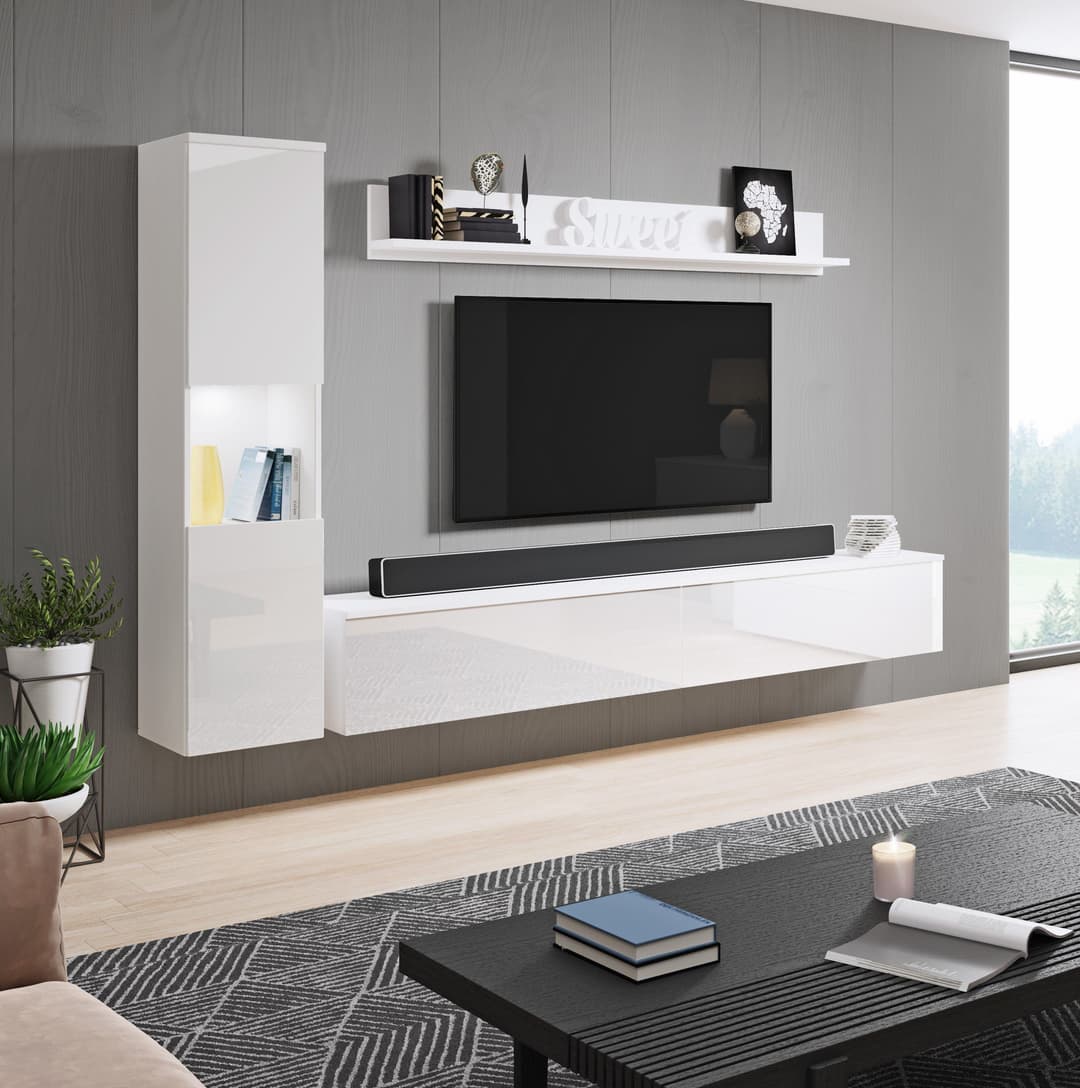 OTTO home Wohnwand PARIS | Weiß