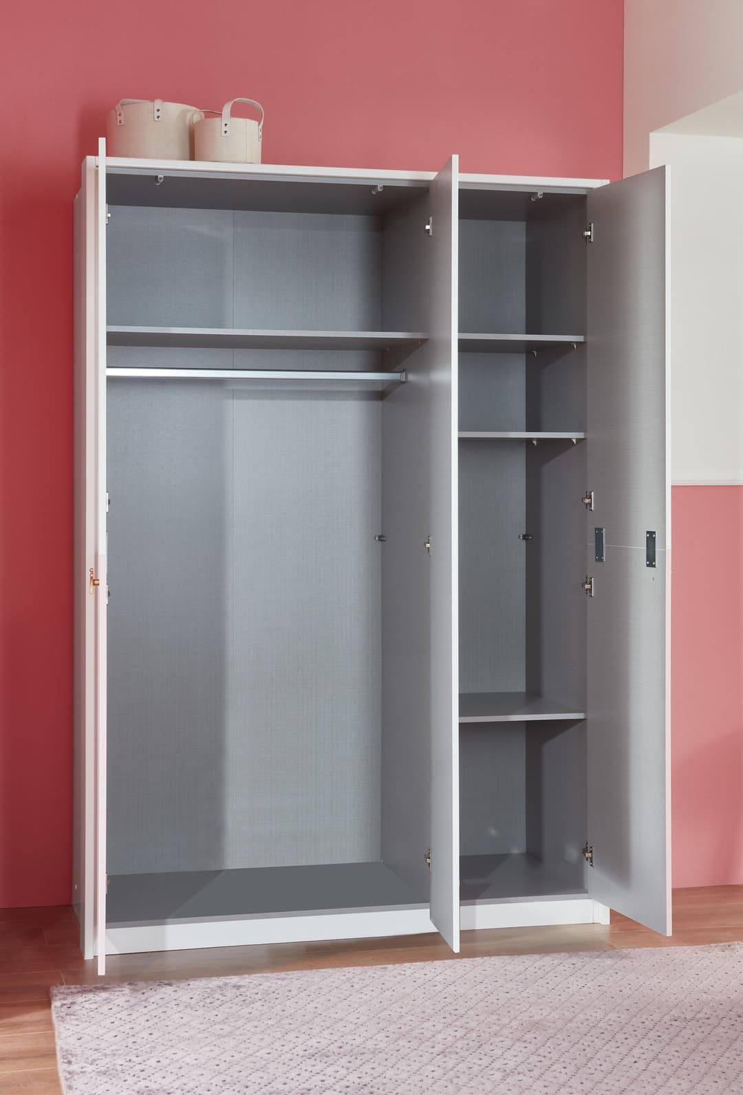 Wimex Drehtürenschrank Cindy2 | Mehrfarbig