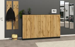borchardt Möbel Schuhschrank Vaasa | Braun