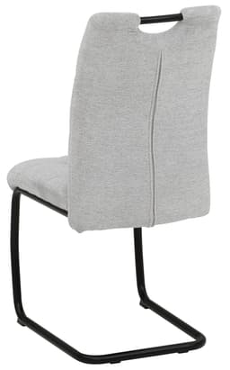 HELA Freischwinger LEONA Esszimmerstuhl | Grau