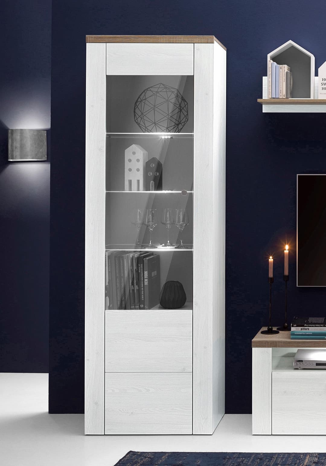 OTTO home Vitrine Larona | Mehrfarbig