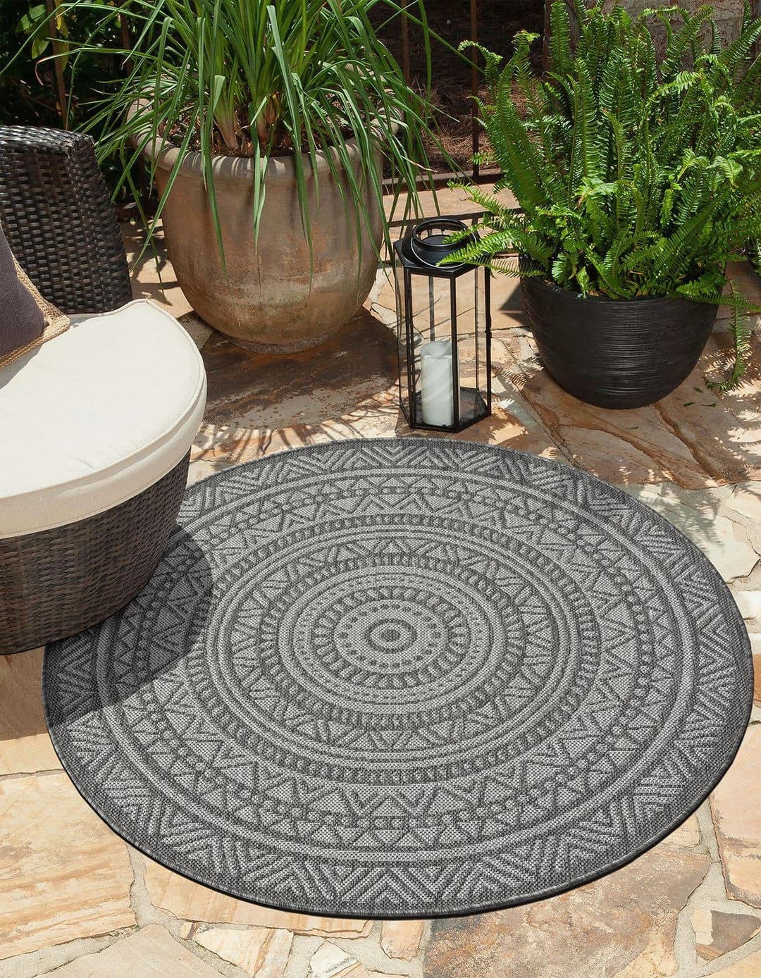 the carpet Teppich Mistra | Grau