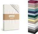 OTTO home Spannbettlaken Physalis Topper COMFORT | Weiß