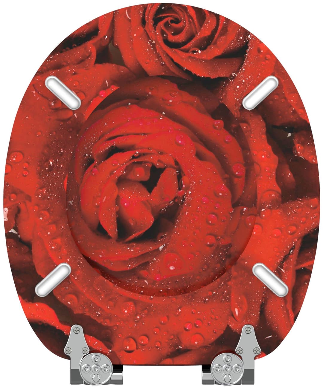 Sanilo WC-Sitz Rosen | Rot