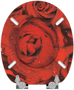 Sanilo WC-Sitz Rosen | Rot