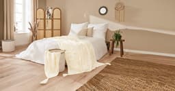 Primera Tagesdecke Kuscheldecke Boho | Beige