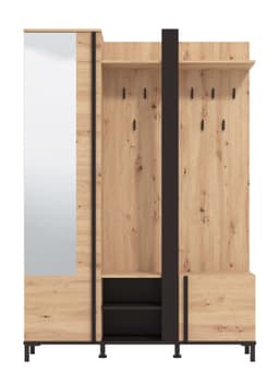 Home affaire Kompaktgarderobe Nino | Holztöne