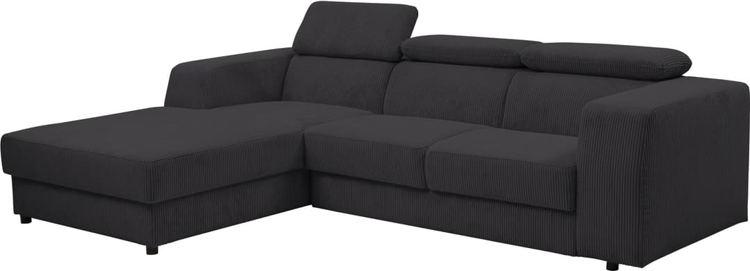 WERK2 Ecksofa Cherry | Grau