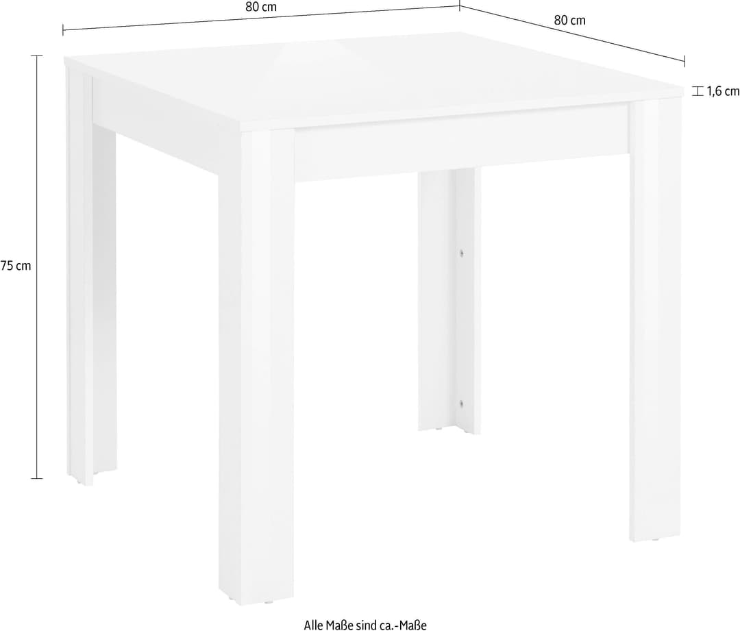 OTTO home Esstisch Meigh | Weiß