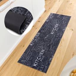 HANSE Home Küchenläufer Wild Kitchen Board | Schwarz