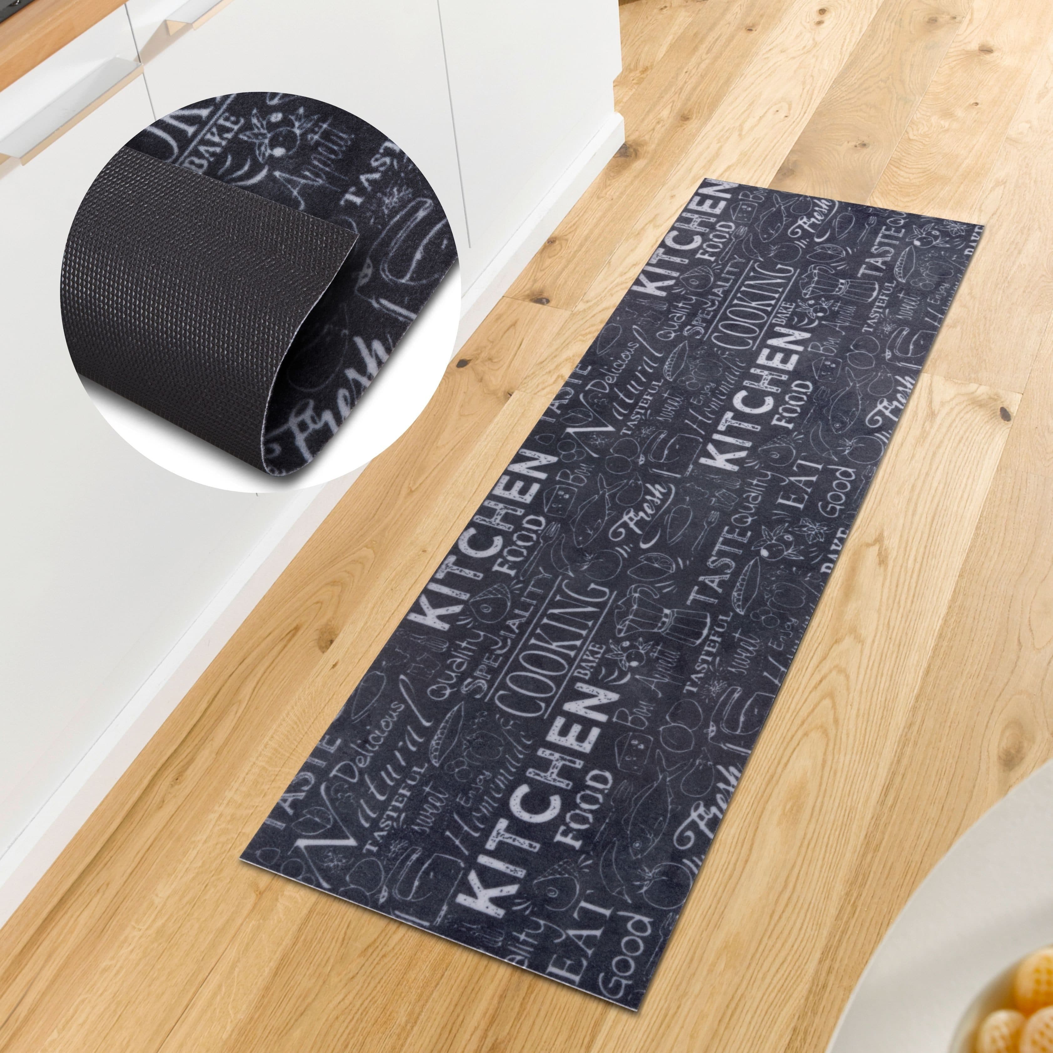 HANSE Home Küchenläufer Wild Kitchen Board | Schwarz