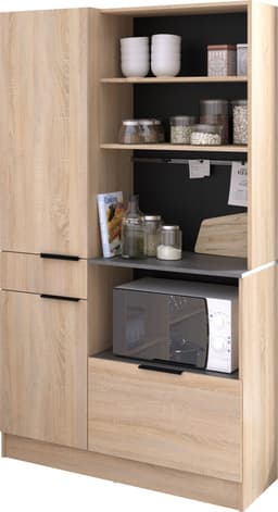 Parisot Buffet Fumay 11 Geschirrschrank | Holztöne