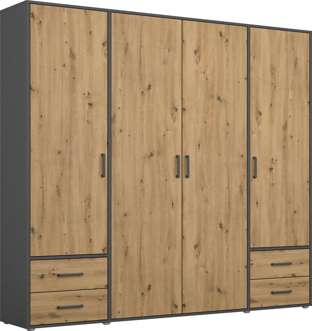 rauch VOYAGER Kleiderschrank | Holztöne