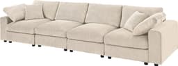 OTTO home Bennid 4-Sitzer Modulsofa | Beige
