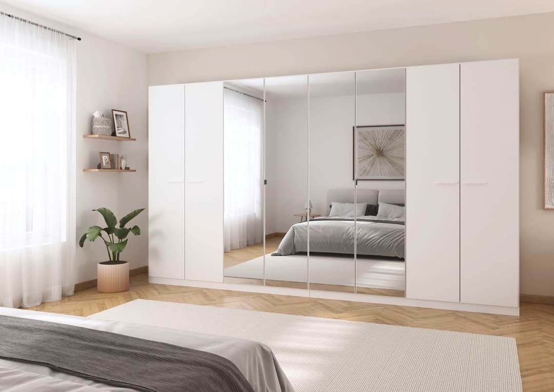 rauch Drehtürenschrank Oteli | Weiß