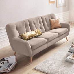exxpo - sofa fashion 3-Sitzer Scandi | Grau