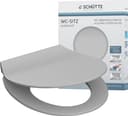 Schütte WC-Sitz SLIM | Grau