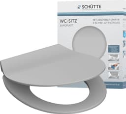 Schütte WC-Sitz SLIM | Grau