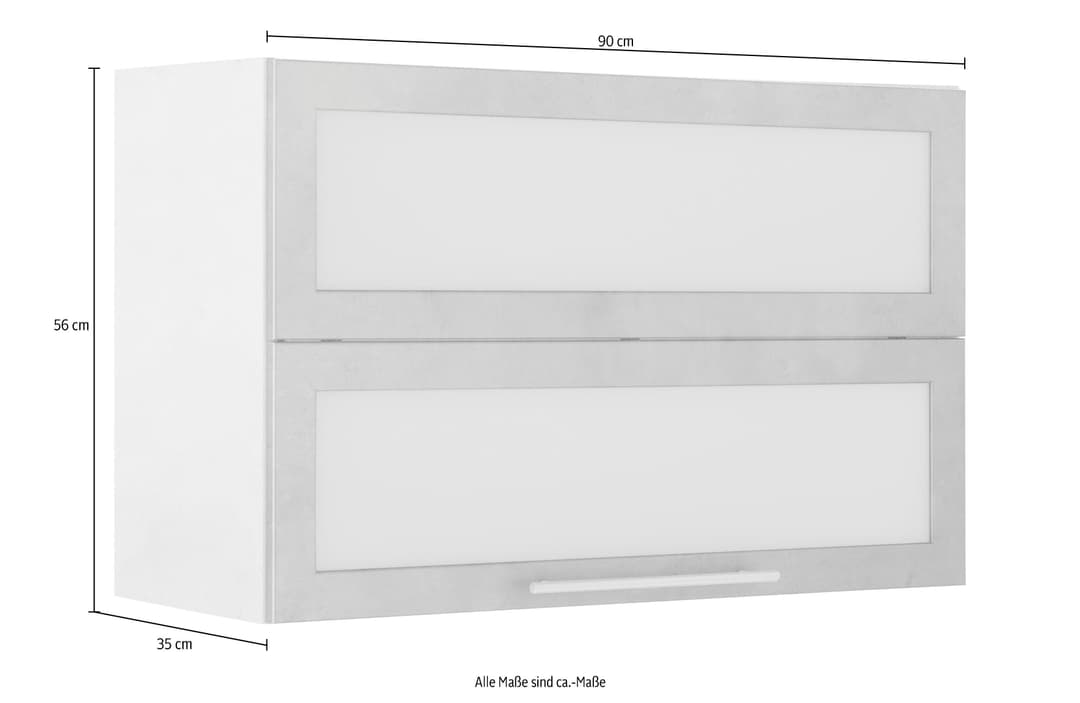 Küchen Faltlifthängeschrank Flexi2 | Grau