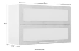 Küchen Faltlifthängeschrank Flexi2 | Grau