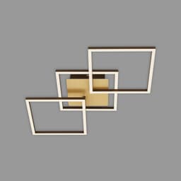 Briloner Leuchten Deckenleuchte Frame FRAME | Braun
