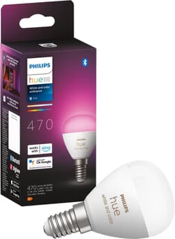 Philips Hue LED-Leuchtmittel White & Color Ambiance Luster | Weiß