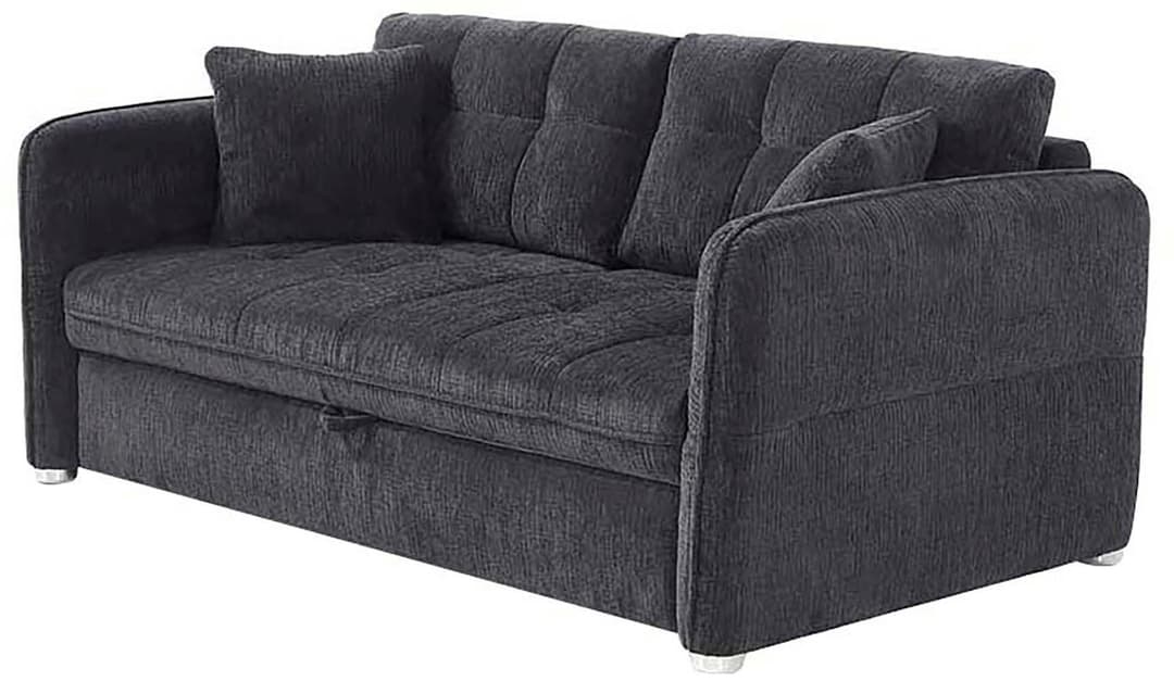 Jockenhöfer Gruppe Schlafsofa Leon | Schwarz