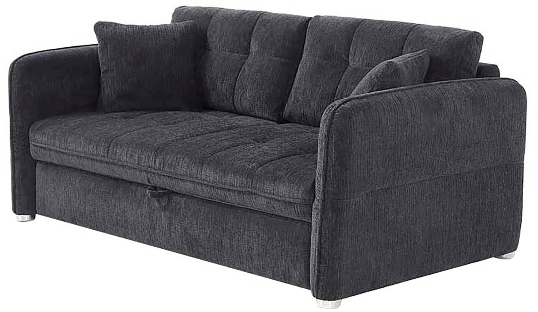 Jockenhöfer Gruppe Schlafsofa Leon | Schwarz